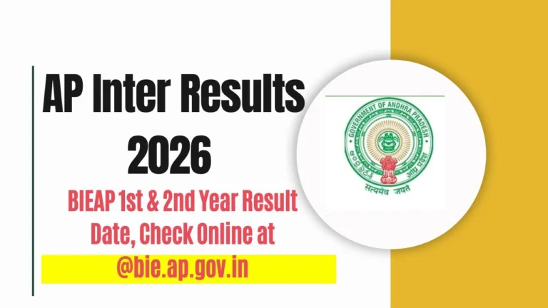 AP Inter Results 2026