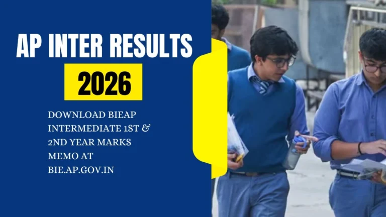 AP Inter Results 2026