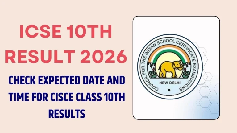 ICSE 10th Result 2026