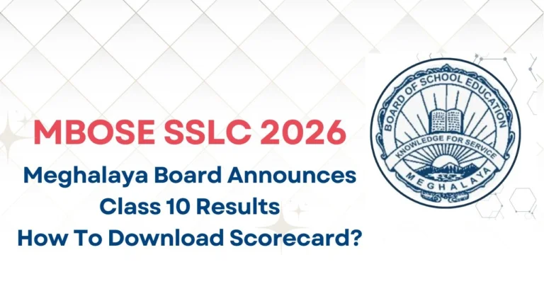 MBOSE SSLC 2026