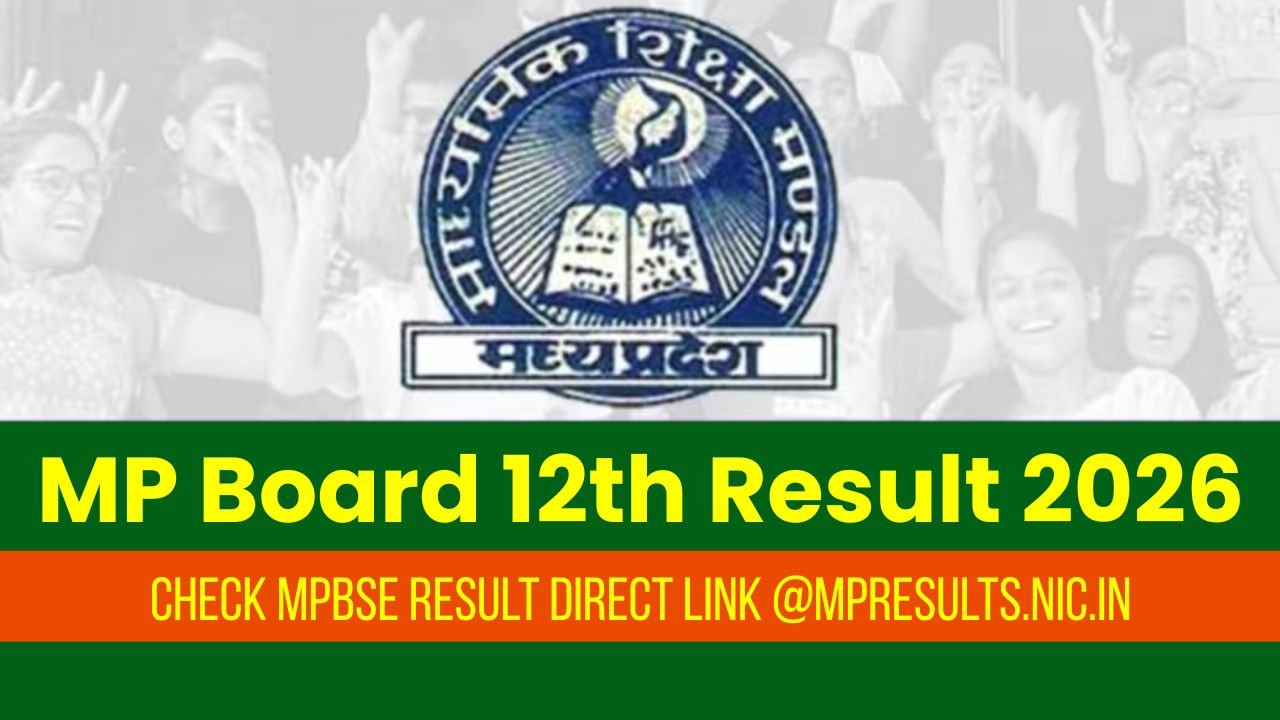 MP Board 12th Result 2026