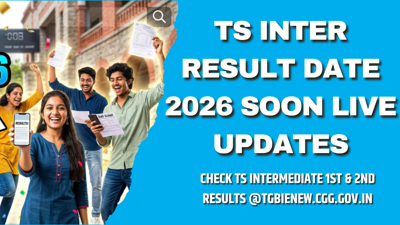 TS Inter Result Date 2026 SOON Live Update