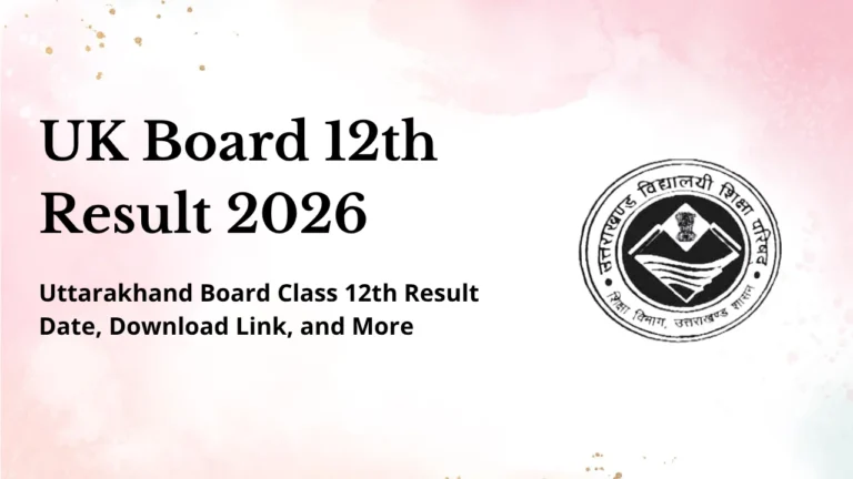 UK Board 12th Result 2026